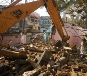 illeagal construction gorakhpur