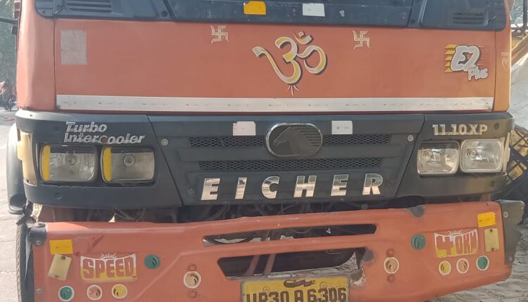 High speed DCM killed motorcycle rider on the spot itself