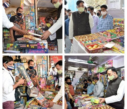 Delhi's environment minister launches anti-cracker campaign