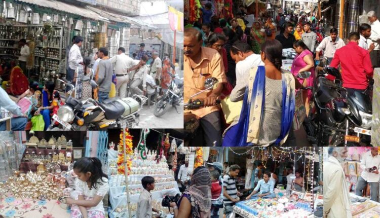 On Dhanteras, crowds from shop to road crowd