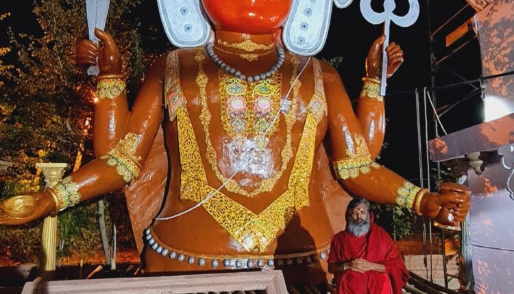 For the first time in world history, statues of Nakoda Bhairav ​​and 27 Shaktipeeth of 21 feet are ready