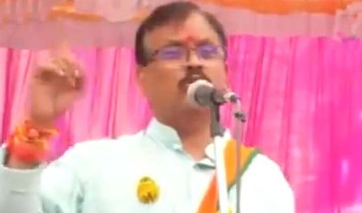 Madhya Pradesh: Contractor's opposite leg will give - BJP MP Guman Singh