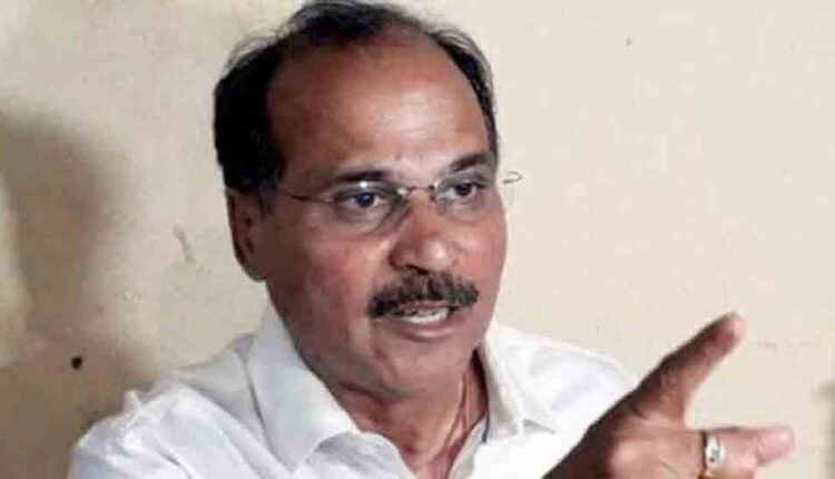 Adhir Ranjan Chaudhary attacked BJP, saying - BJP only understands the language of street protests.