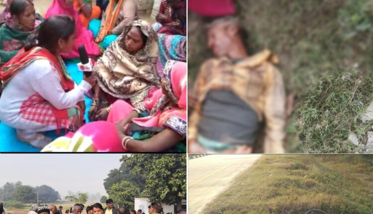 Ambedkar Nagar: Uncontrolled car hit a cyclist youth on the highway, painful death on the spot