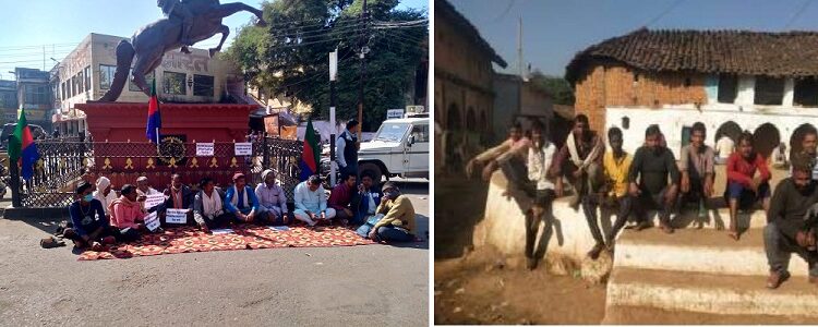 Somewhere troubled by low voltage, somewhere the problem of transformer, the same farmer sitting on a dharna over the agricultural bill in Kachari Chowk - administration is not listening