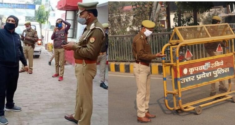 ADG inspected and instructed the police station Colonelganj and IG Jhunsi Andawa