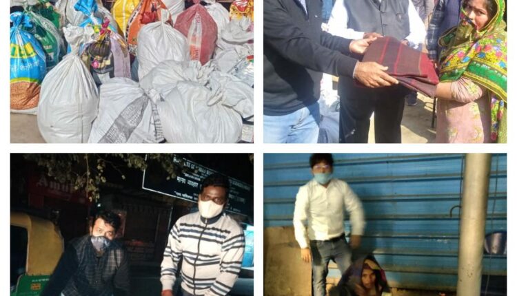 Few dedicated young hands to cure Delhi's cold and hunger