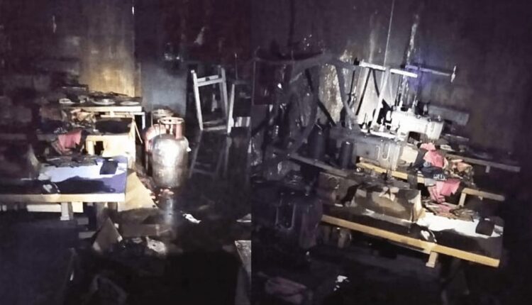 One person killed, two injured in fire in a mask making factory in Mayapuri, Delhi