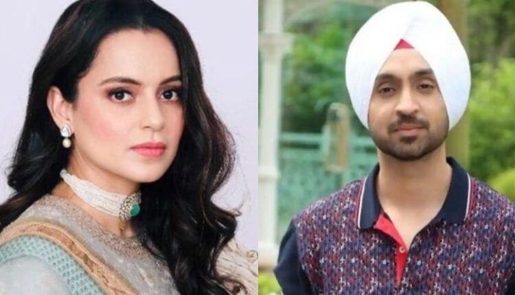 Bollywood actress Kangana Ranaut and singer Diljit Dosanjh are tight on each other on social media regarding the farmers movement