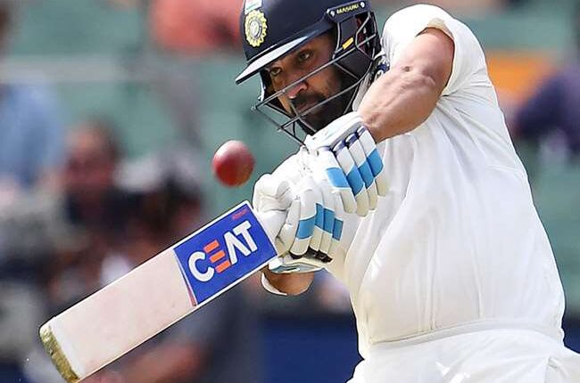 Rohit creates world record with first six in the third Test match between India and Australia