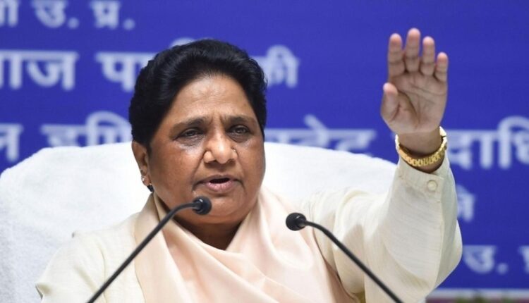 Our party will contest elections alone from UP and Uttarakhand- BSP supremo Mayawati