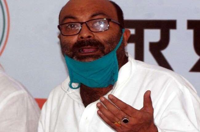 Capital Lucknow has become a safe place for gangsters of criminals and gangsters- Ajay Kumar Lallu