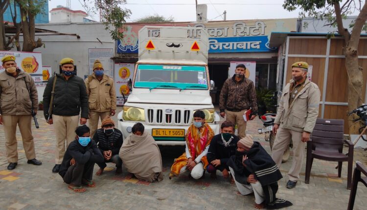 Tronica City Police arrests 6 vicious vehicle thieves