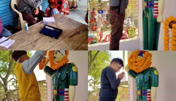 Shaheed Memorial Trust organized a free eye camp at Kahara Sulempur Bariavan