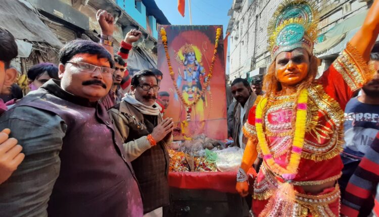 Ram's procession came out with pomp, Rambhakt attended number of hundreds