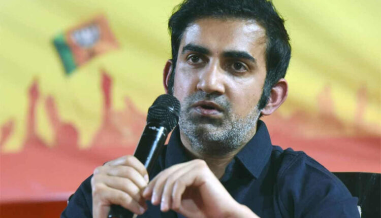 First Pakistan will be banned on terrorism, then match between India and Pakistan - Gautam Gambhir