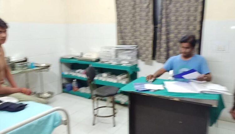 Corona virus positive doctors are doing. Treating patients