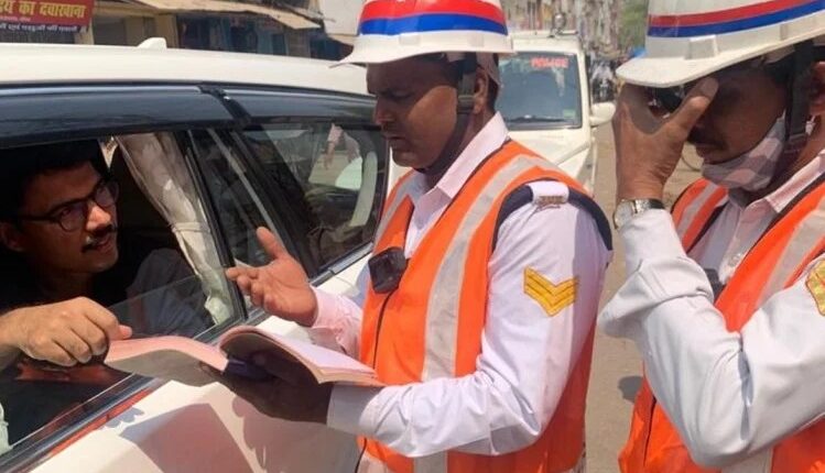 UP: Traffic jawans got these results after stopping the captain's car, know the whole matter