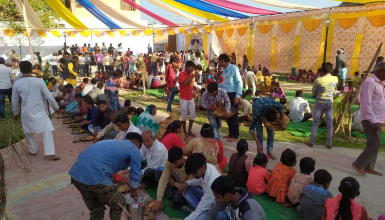 Vishal Bhandara on the holy memory of Shri Tyagi Ji Maharaj