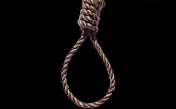 The man committed suicide by hanging himself from a tree