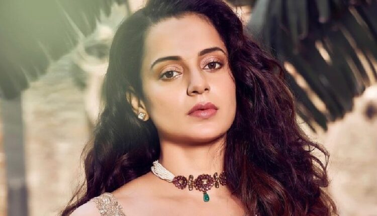 Actress Kangana Ranaut's account deleted