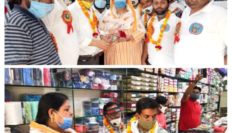 Founder of City Style honored the team of Kovid Fighter Hamirpur Group and the fourth pillar of the country