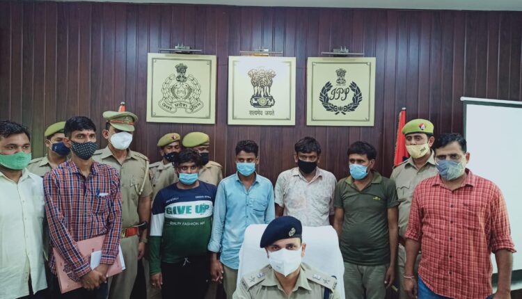 Police arrested four accused, including one quintal of ganja, sent to jail