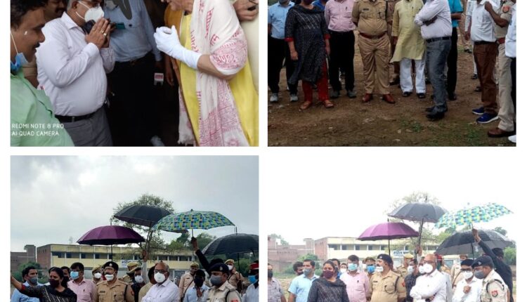 Kanpur: Before the President's visit, the District Magistrate reviewed the review