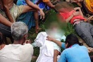 Bahraich: Two friends died due to high tension wire