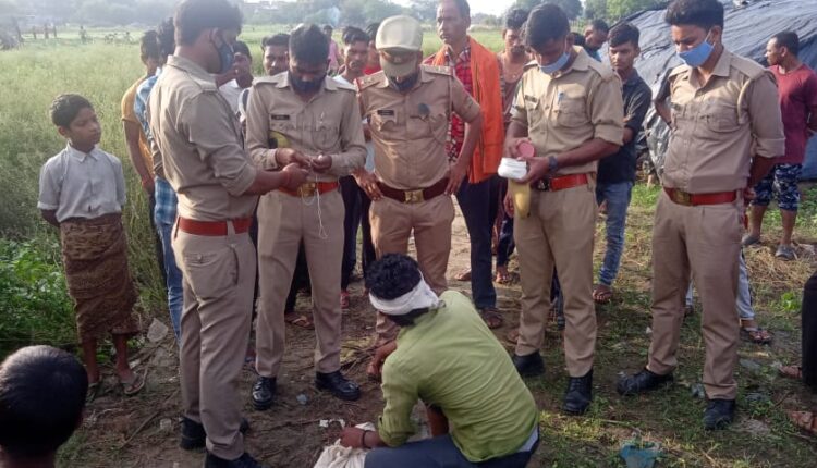 The dead body of a three-year-old boy sleeping among family members was found in a mutilated state in the bushes.