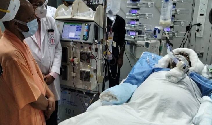 Former Chief Minister Kalyan Singh's condition is very critical, CM Yogi reached PGI to meet, kidney infection spread after lungs