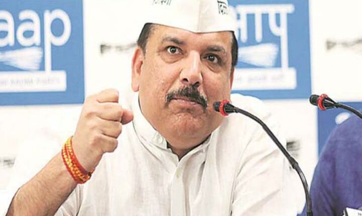 UP: Aam Aadmi Party MP Sanjay Singh accuses ministers and officers of corruption on a large scale