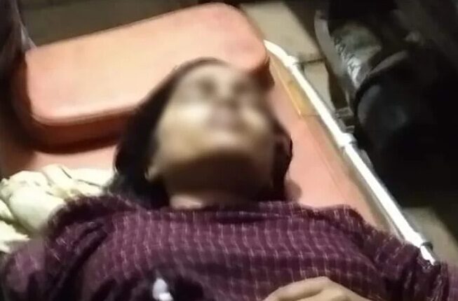 Gorakhpur: Shocking case, miscreant shot a girl in the stomach making a video of her father's beating