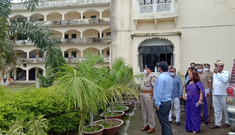 DM and SP took stock of PET examination centers, in every situation, the examination was completed