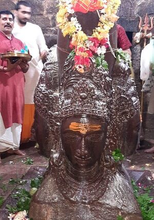 Construction and consecration of one and a half lakh earthly Shivling took place in Panna