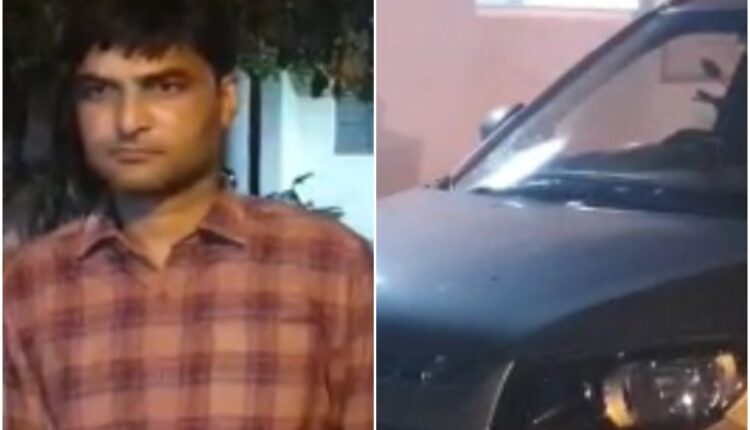 In a state of intoxication, the supply inspector climbed the car, the car stopped after being dragged for 100 meters