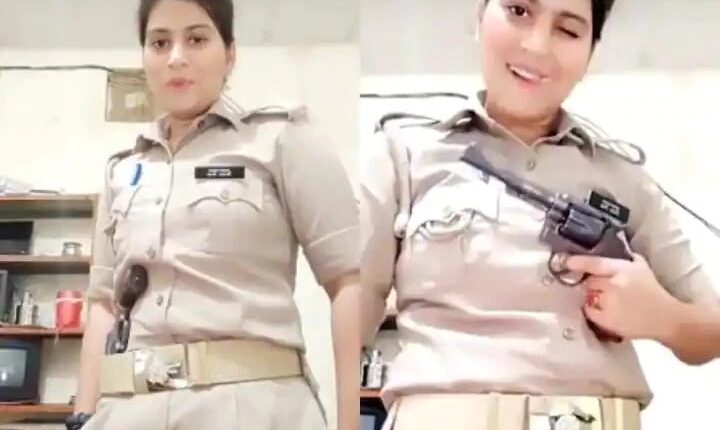 Disturbed by trollers, female constable resigned, VDO went viral a few days ago