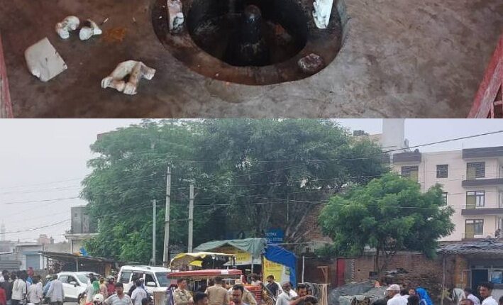 Aligarh: Chaotic elements tried to dissolve the poison of hatred, ruined the idols of gods and goddesses