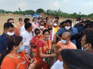 Rampur - People's problems resolved in Chaupal, grand welcome to Chief Minister Yogi