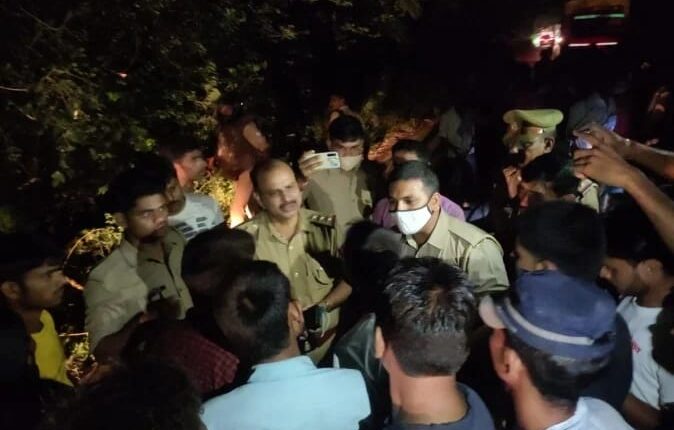 SP state president's convoy crushed woman