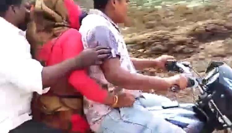 To impose Harjan Act on the young man, the woman killed herself with a brick on the head, read the whole matter