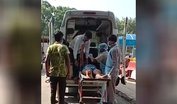 Lucknow: Shocking case, when father asked for studies, son shot him, serious