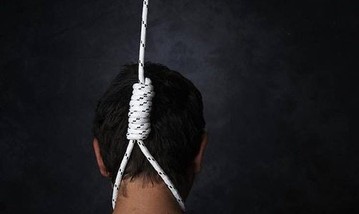 Dead body of a young man found hanging on the noose under suspicious circumstances
