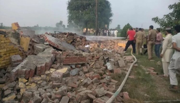 Big accident, horrific explosion in illegal firecracker factory, 4 bodies recovered
