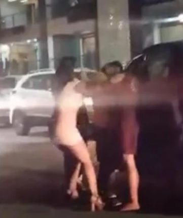 Lucknow: There was a fierce scuffle in the late night outside Sky Hilton, this is the whole matter