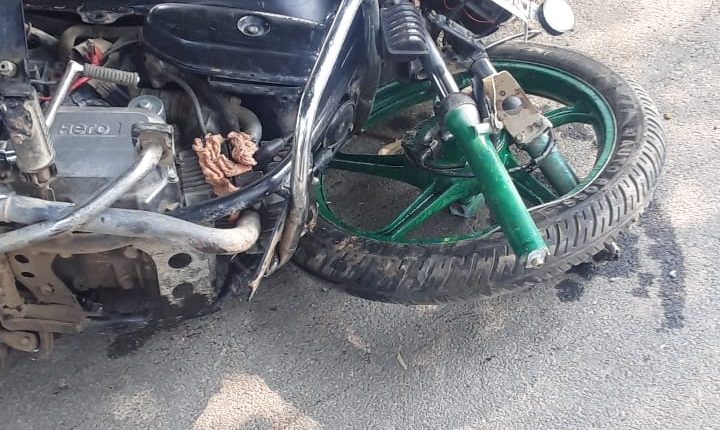 Bolero hit the bike hard, two bike riders seriously injured