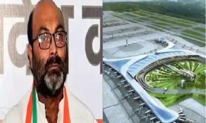 Congress party told the foundation stone of Jewar airport to be a spectacle like a bullet train