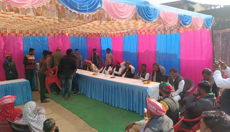 Socialists organized tribute meeting of General Bipin Rawat