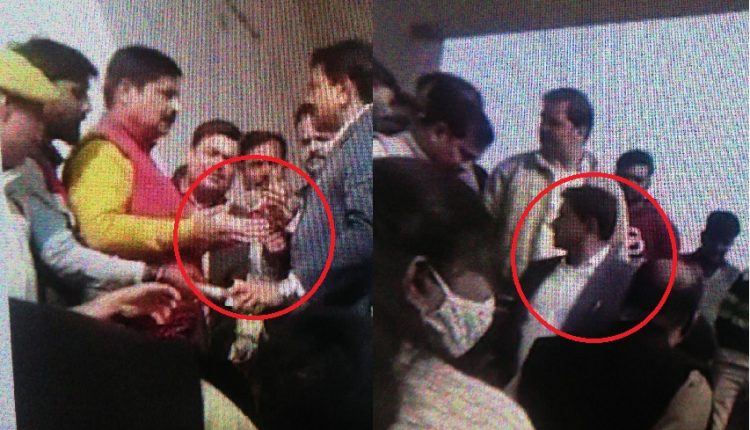 Union Minister of State for Home Ajay Mishra Teni misbehaved with the journalist, said abusive words to the media