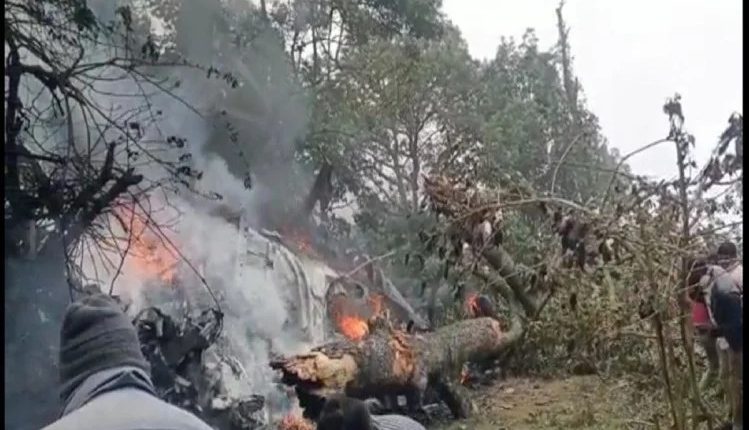 Army chopper crashes in Tamil Nadu's Kannur, 4 killed